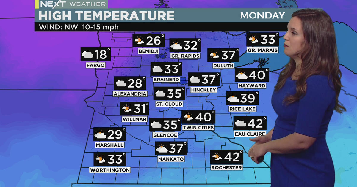 NEXT Weather Mild and sunny Monday; system could bring heavy