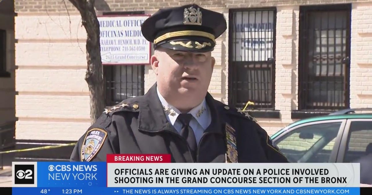 NYPD update after police shoot armed man in the Bronx - CBS New York