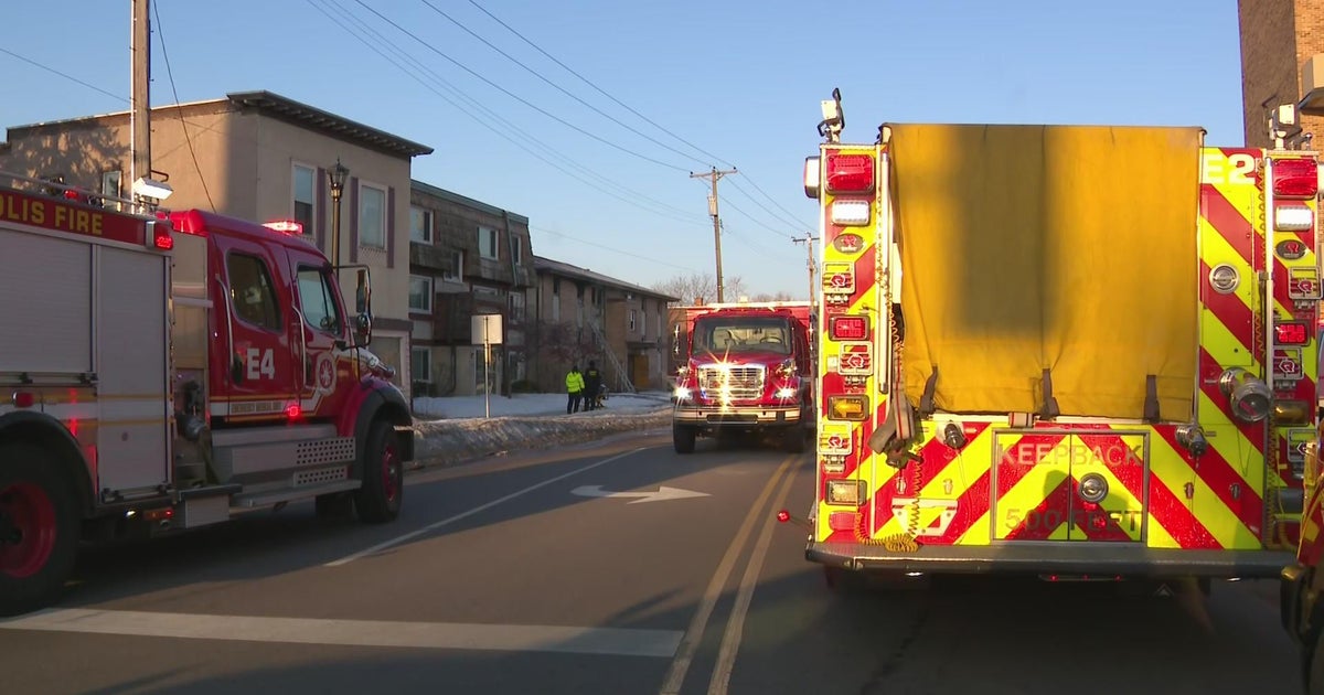 None hurt, some displaced after Minneapolis apartment fire CBS Minnesota