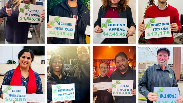 Aurora presents grant funding to small businesses 