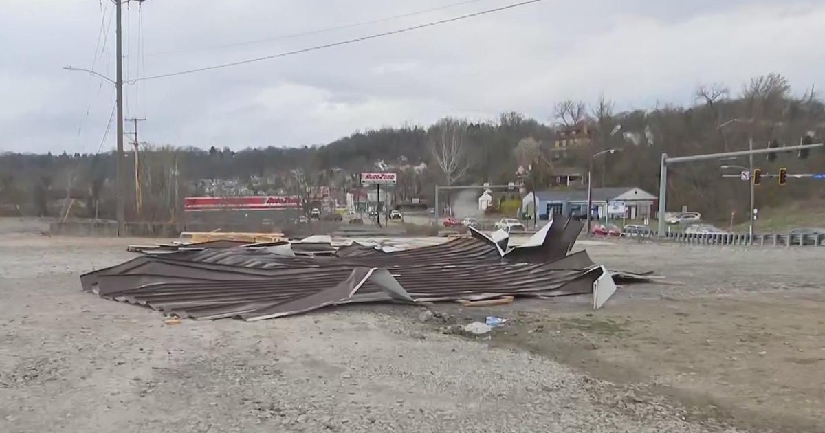Winds rip roof off Rain Athletics in McKeesport CBS Pittsburgh