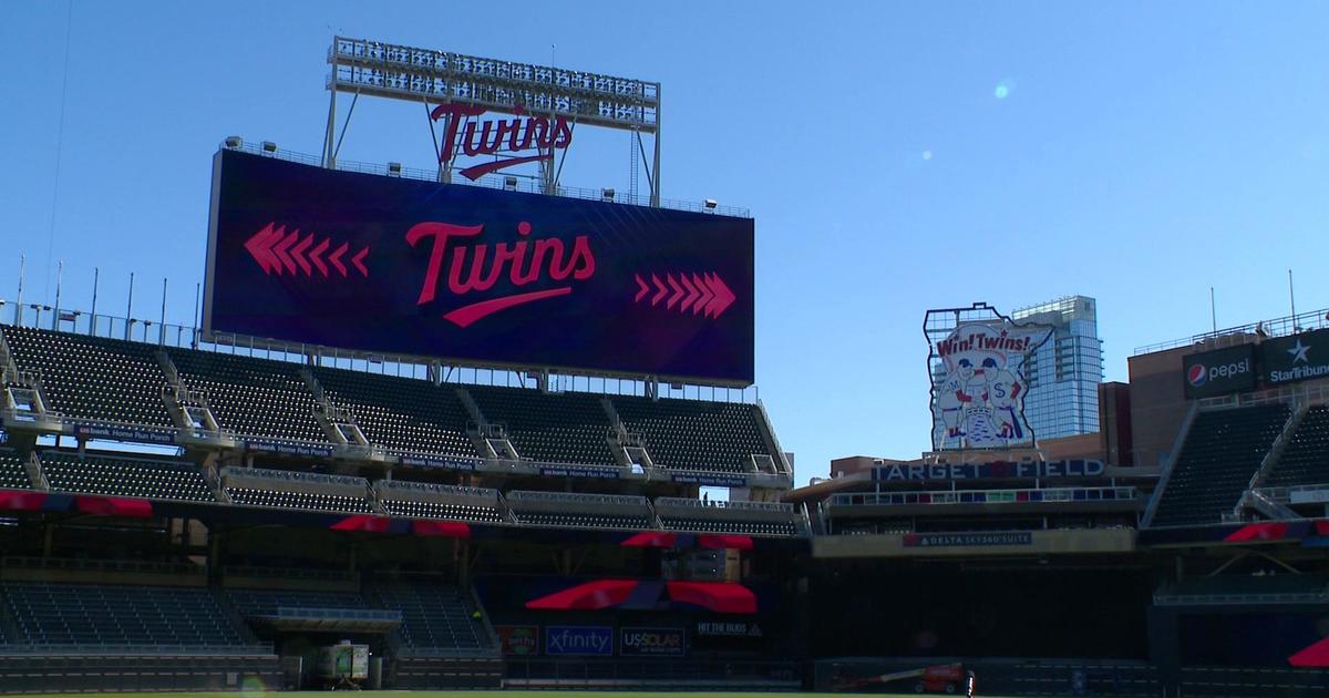 Custom Target Field Stadium Sign Minnesota Twins Distance 