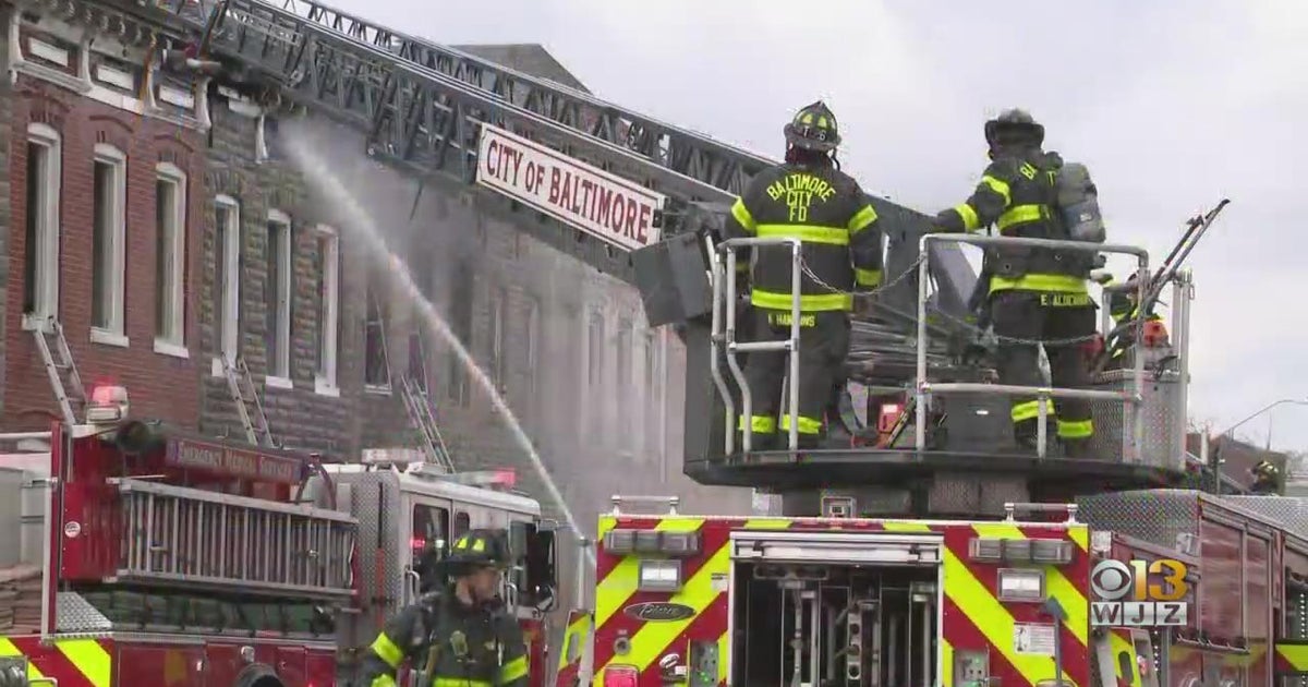 Person injured, five rowhomes damaged in East Baltimore fire and ...