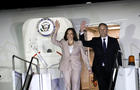 U.S. Vice President Harris arrives in Tanzania 