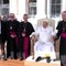 Pope Francis improving after hospitalization, Vatican says