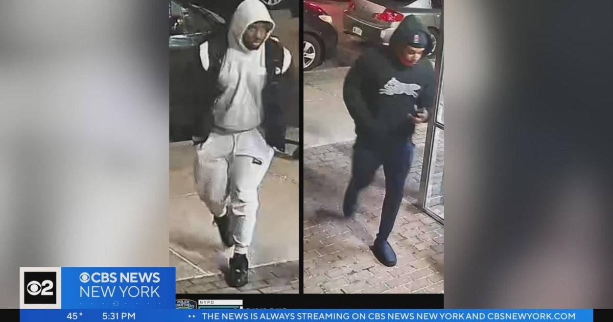 NYPD searching for suspects who robbed same man twice - CBS New York