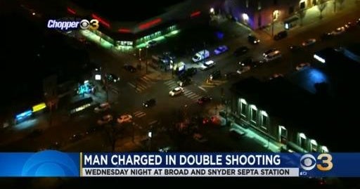 Man charged in double shooting at SEPTA's Snyder Station - CBS Philadelphia