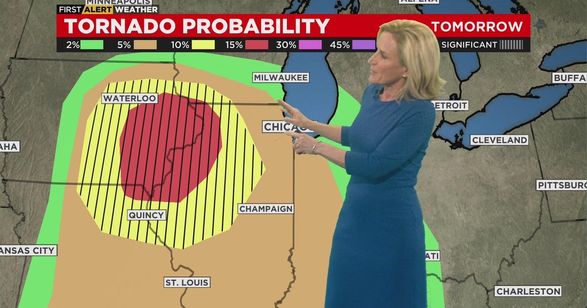 Chicago Weather Alert: Waves of severe weather Friday - CBS Chicago