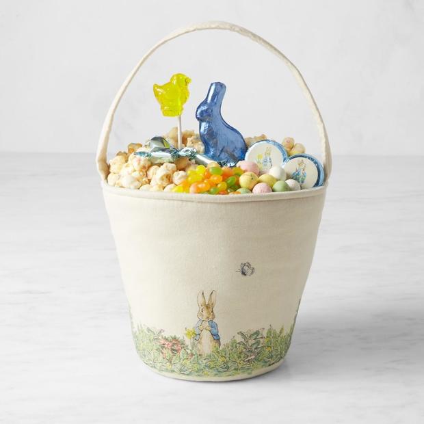 Williams Sonoma x Potter Barn Kids Peter Rabbit Garden Filled Easter Bucket 