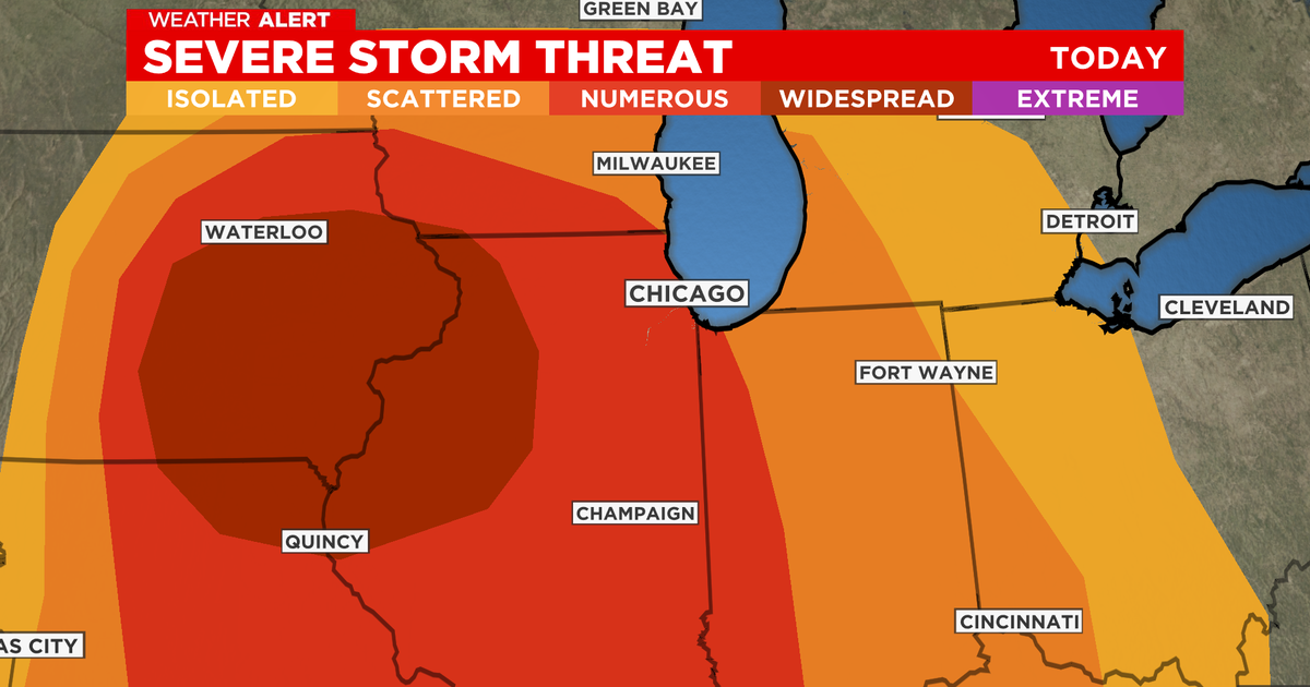 Chicago Weather Alert: Severe storms with damaging winds Friday ...
