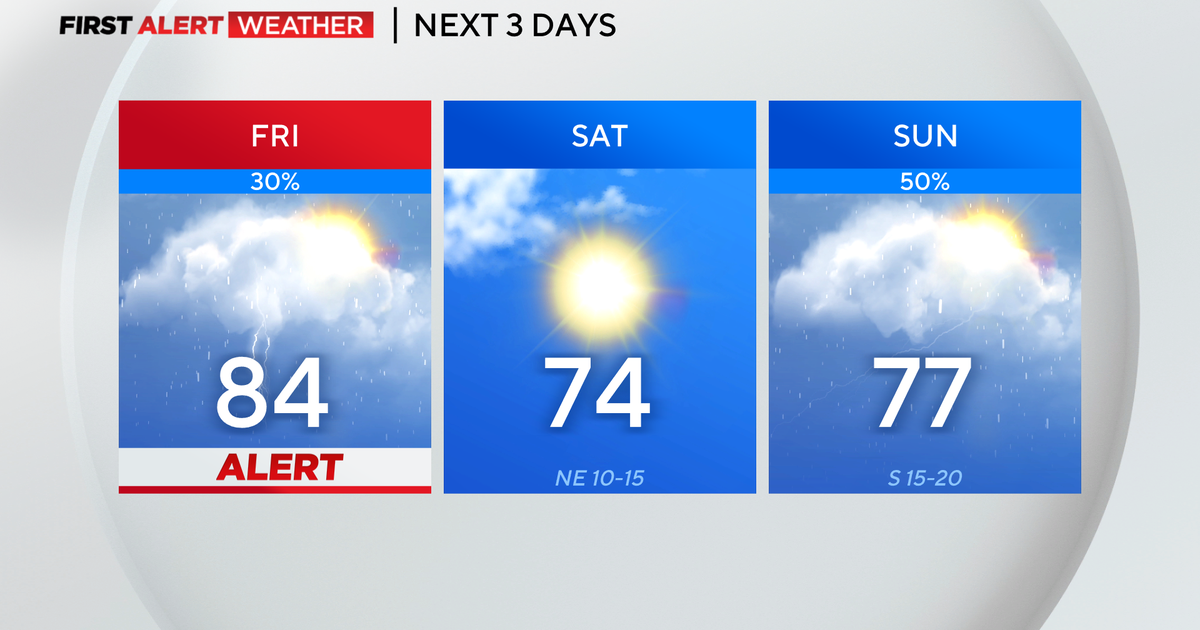 First Alert Weather: Severe storms possible through early afternoon ...