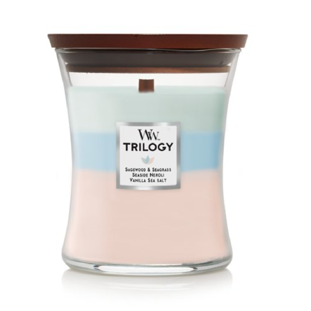 Woodwick Oceanic Trilogy candle 