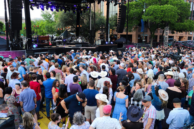 Music lovers gather for the CMT Block Party 