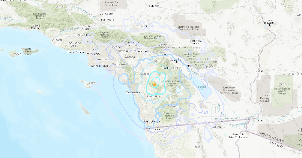 Did oceanside just have an earthquake Did oceanside just have an earthquake