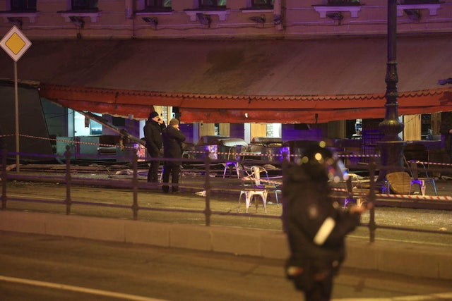 Prominent Russian military correspondent killed in St. Petersburg cafe blast 