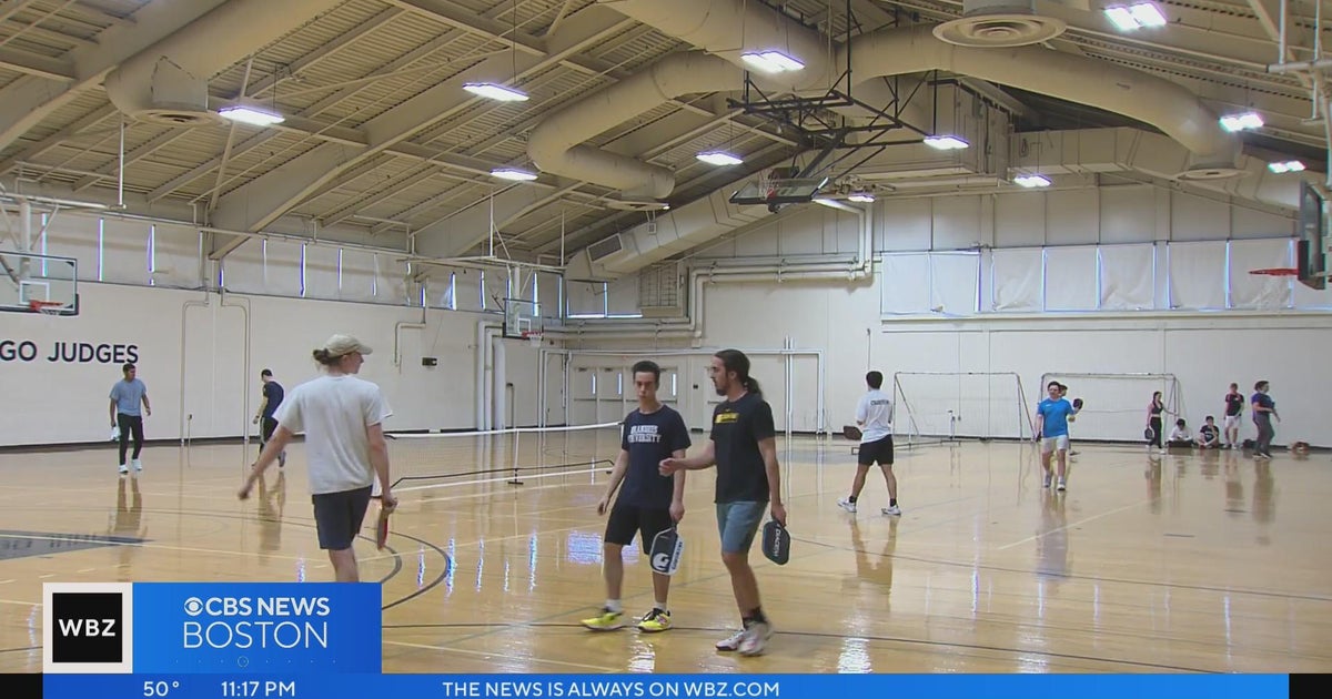 Pickleball takes over Brandeis University CBS Boston