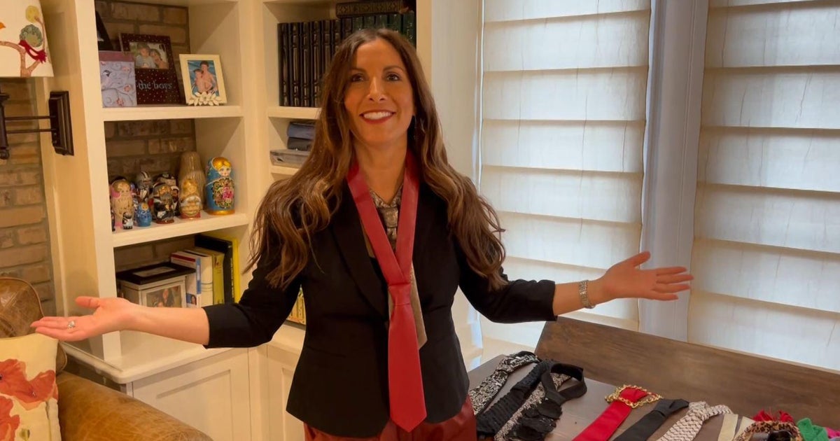 Metro Detroit woman starts a female tie collection - CBS Detroit