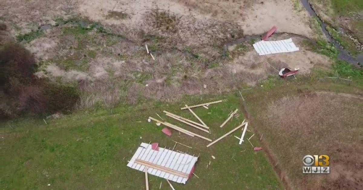 Residents repair damages left by tornado in Cecil County CBS Baltimore