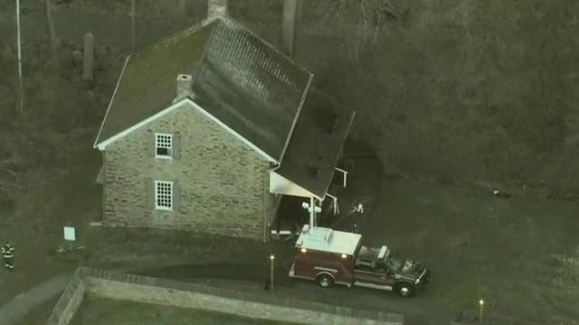 Fire damages Historic Princeton Friends Meeting House 