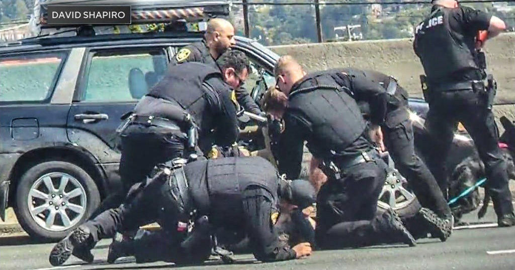 Police standoff on I80 in Richmond ends with suspect's arrest CBS