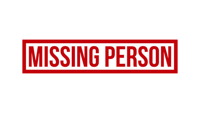 Missing Person Rubber Stamp. Red Missing Person Rubber Grunge Stamp Seal Vector Illustration - Vector 
