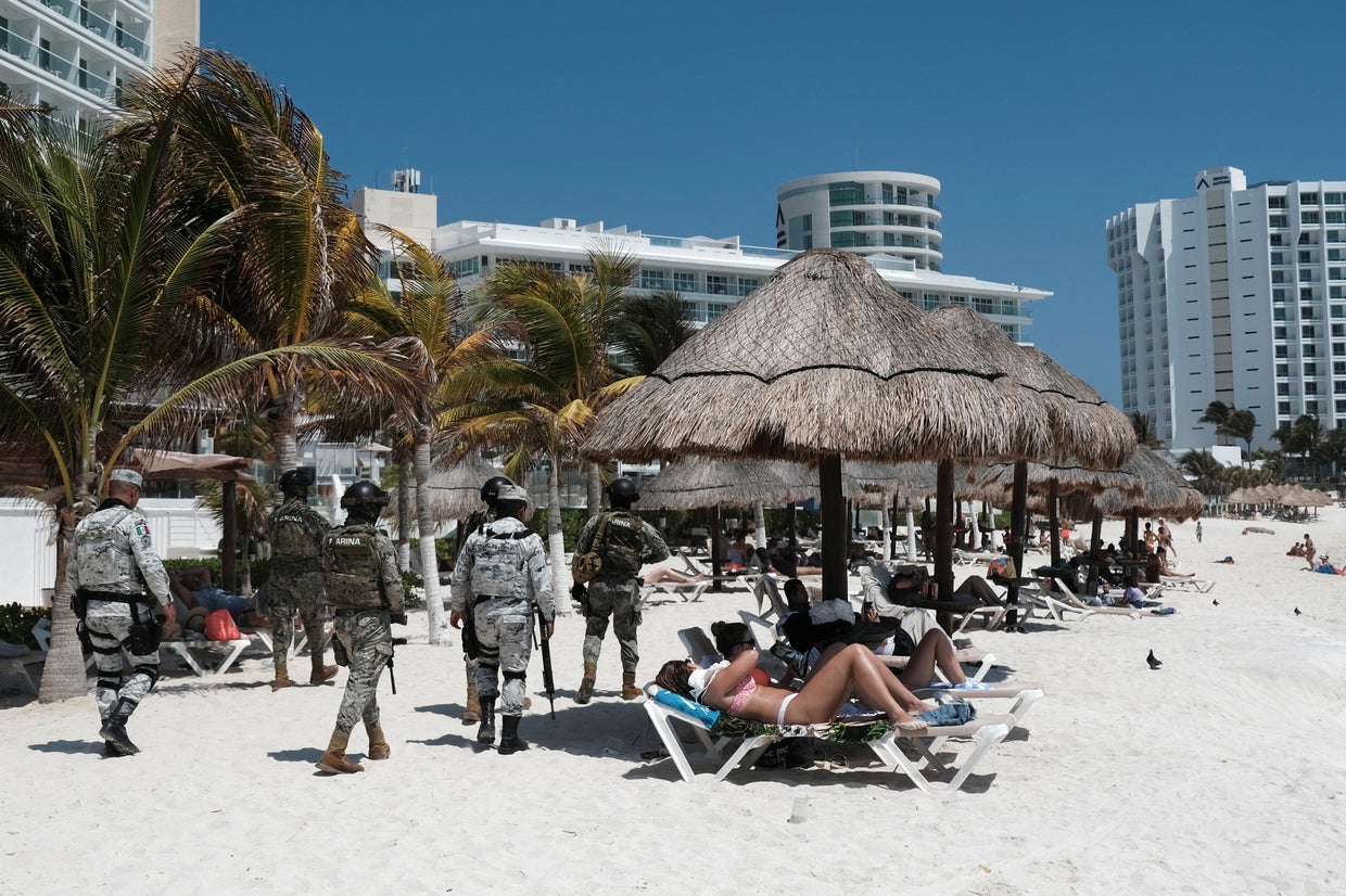 4 people found dead near the beach in Cancun's hotel area CBS News