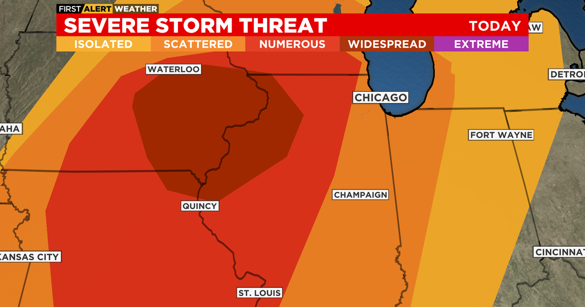 Several rounds of severe storms - CBS Chicago