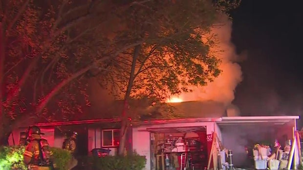 2 people rescued from a house fire in North Highlands