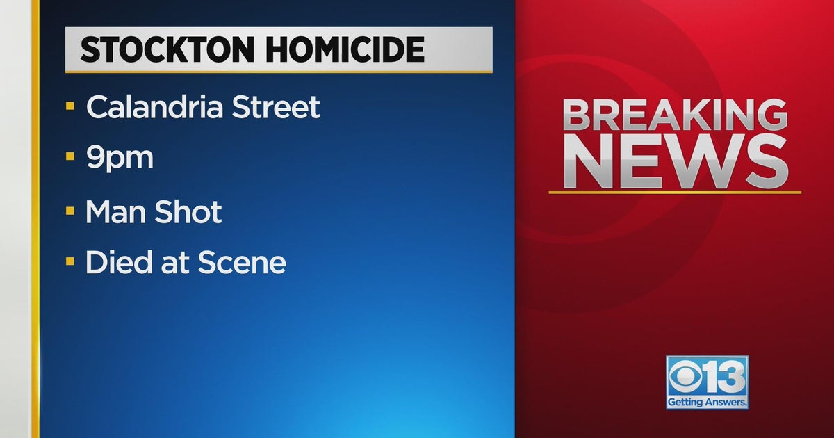 Homicide investigation underway on Calandria Street in Stockton