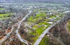 An image distributed by the Missouri State Highway Patrol shows tornado damage April 5, 2023. 