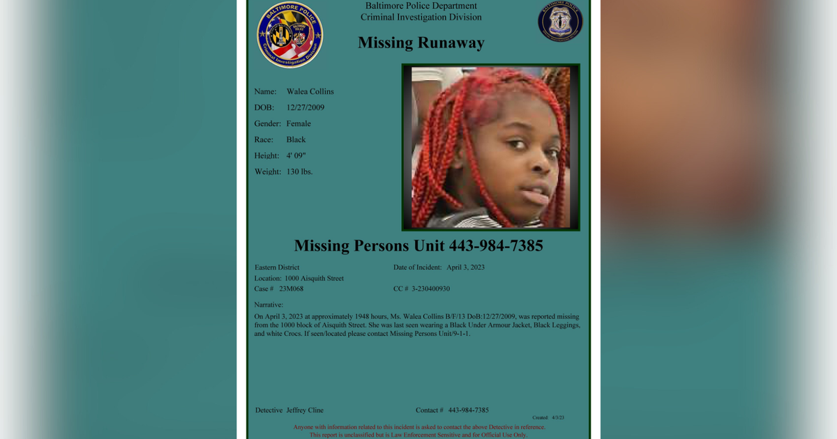 13 year old Girl Reported Missing In East Baltimore Flipboard