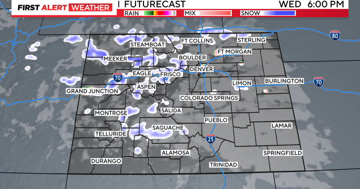 Colorado Weather: A Cool Day Before Extended Warming Trend - CBS Colorado