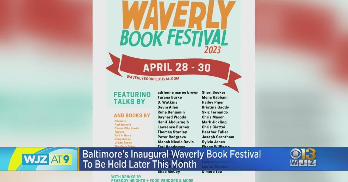 Baltimore's Inaugural Waverly Book Festival to be held later this month