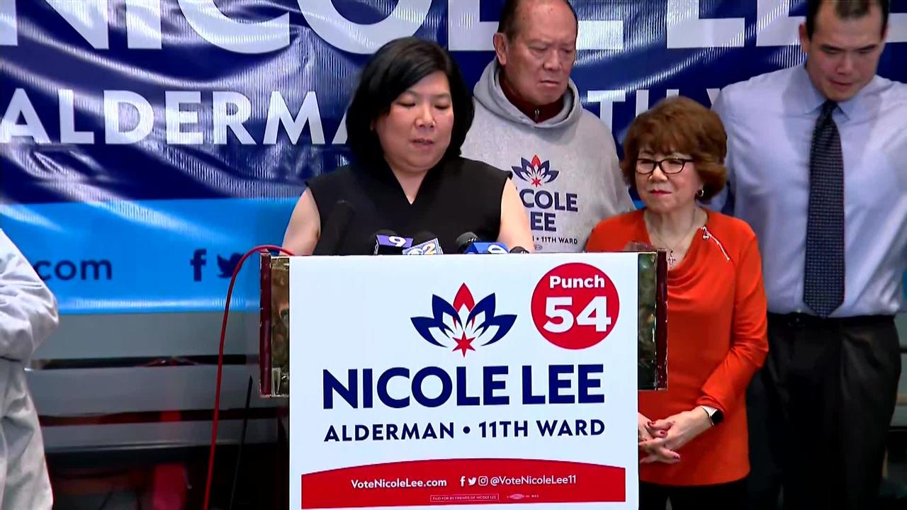 Ald. Nicole Lee declares victory in 11th Ward runoff election - CBS Chicago