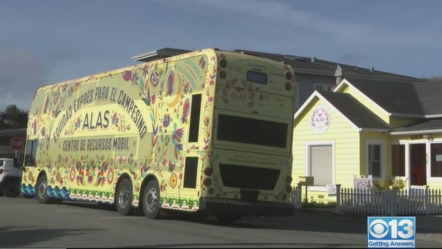 A high-tech double-decker bus is coming to help flooding victims in Pajaro