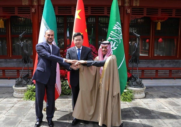 China Saudi Arabia-Iran 