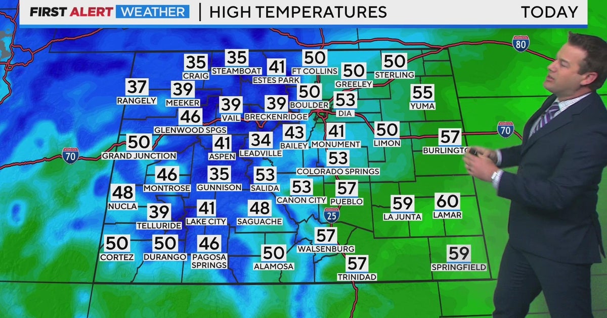 A slow start to a big warming trend in Colorado - CBS Colorado