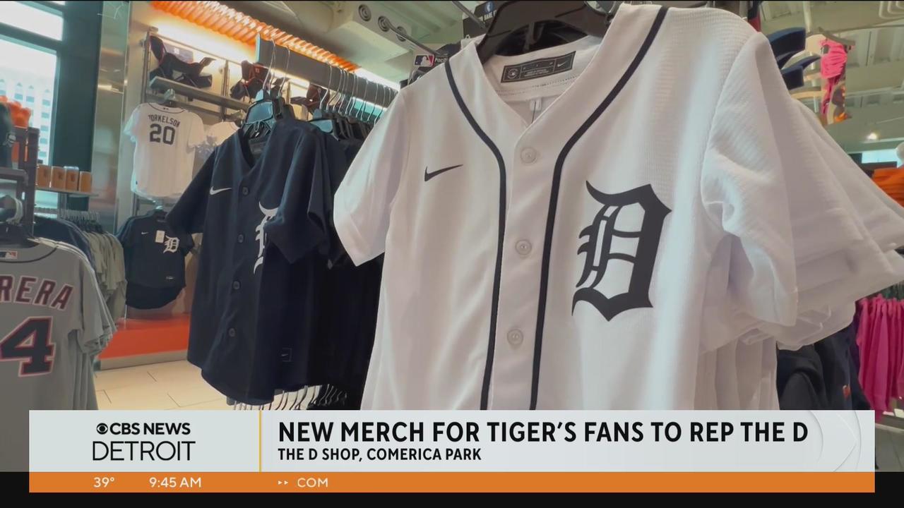 Detroit Tigers Road Jersey by NIKE