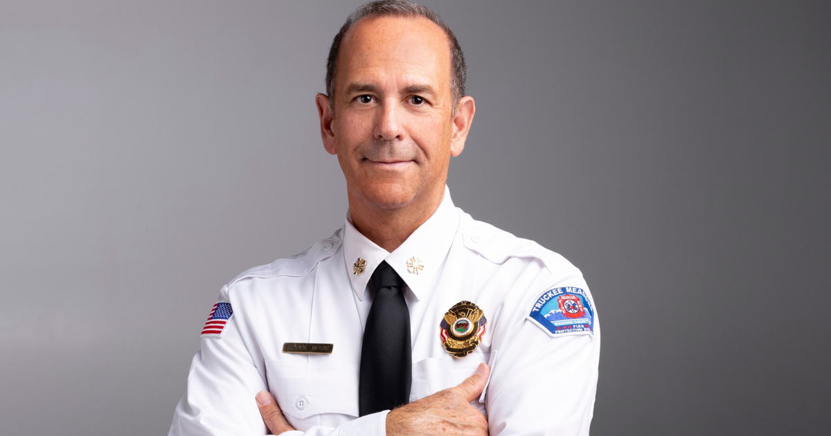 Truckee Meadows fire chief back on job after being hit by vehicle on freeway