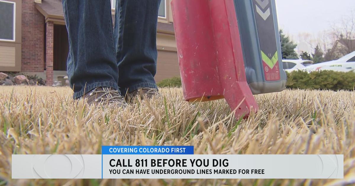 Call 811 Before You Dig To Have Utility Lines Marked Cbs Colorado 7393