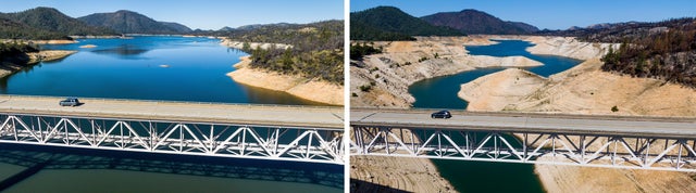 California Drought Refilled Reservoirs 