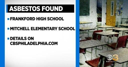 Two Philadelphia schools closed after discovering asbestos CBS