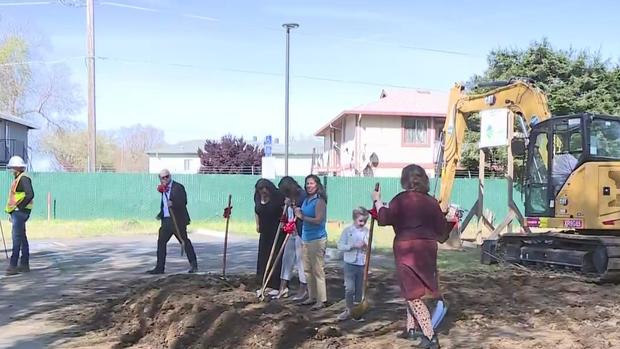The new bridge by the Sycamore trail in West Sacramento's broke ground 