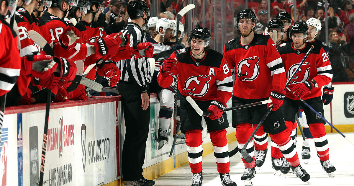 Devils have biggest night since 2019, rout Blue Jackets 8-1