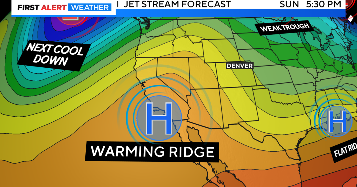 Colorado Weather: Extended warming trend taking over - CBS Colorado