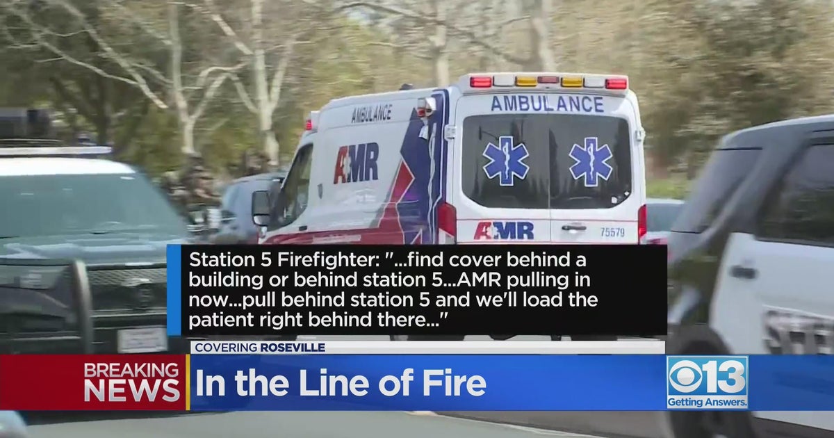 Roseville shooting Firefighters went in with tactical gear to rescue