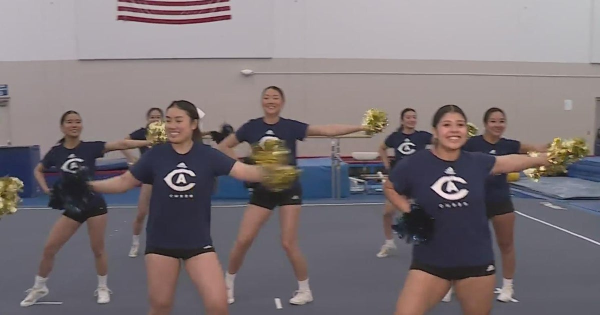 UC Davis hosts cheerleading clinic on annual Aggie Day