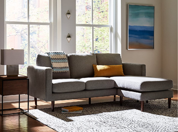 Rivet Revolve Modern Upholstered Sofa 