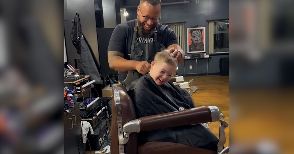 Customers In Local Barber Shop Stock Photo - Download Image Now