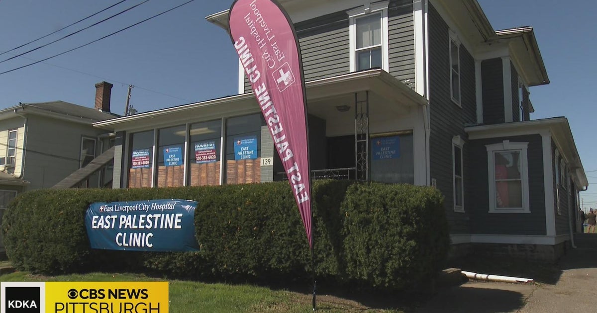 Permanent health clinic opens in East Palestine - CBS Pittsburgh